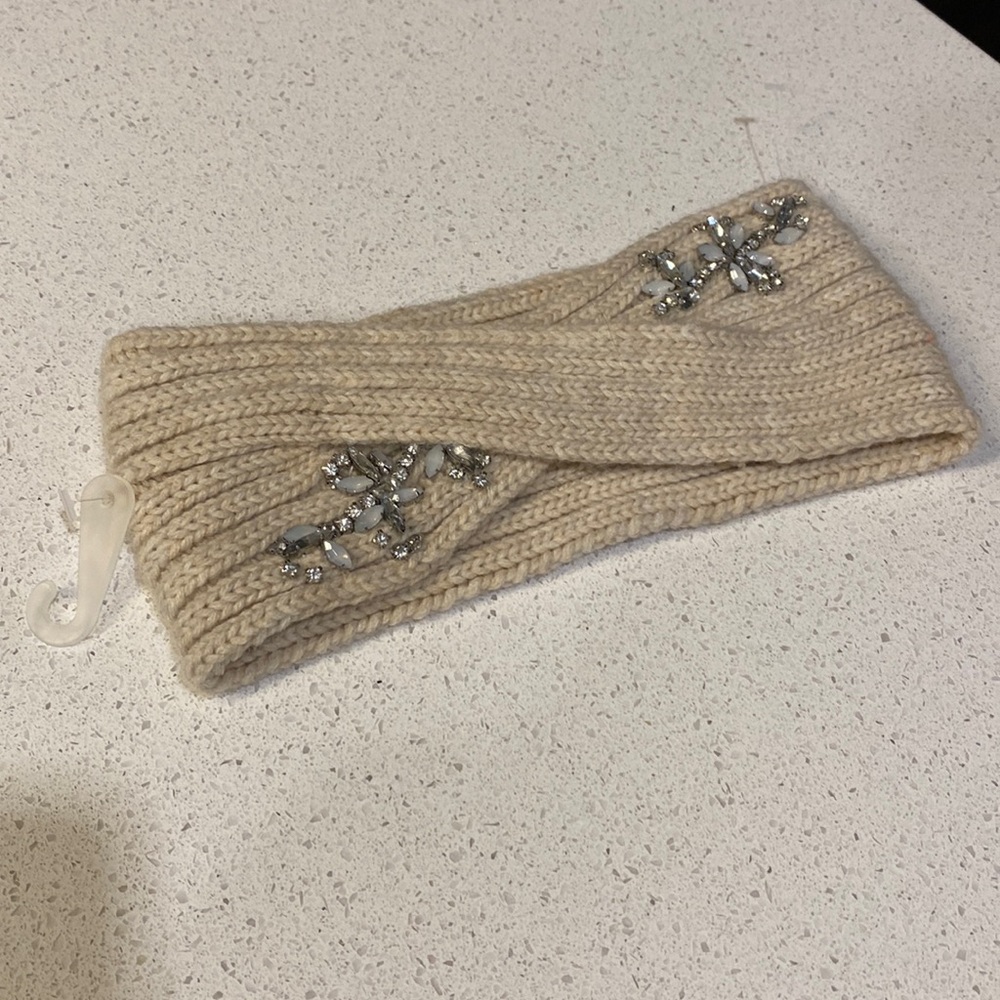 White Embellished Headband